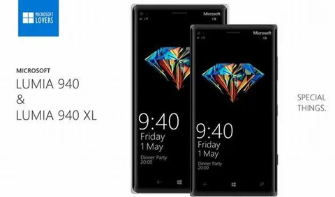 Lumia 940 ve Lumia 940 XL taslak çizimleri alüminyum gövdeleriyle etkiliyor