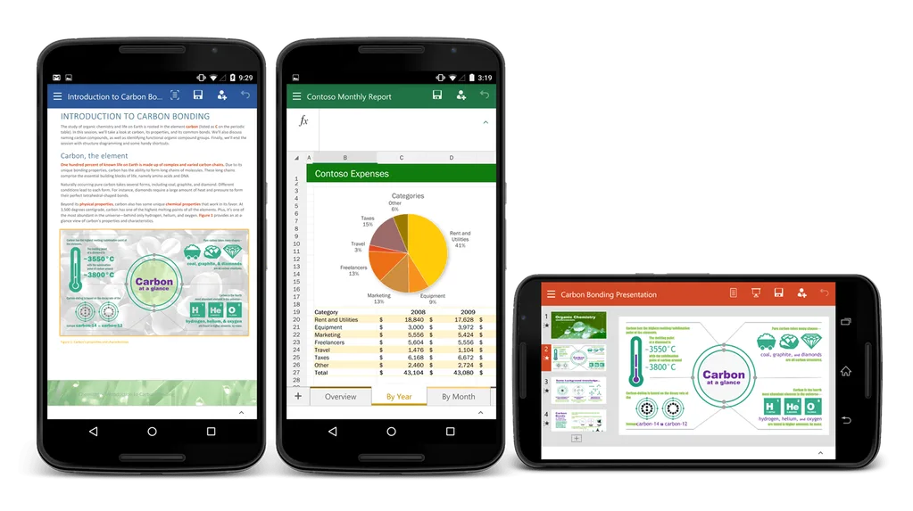 Microsoft Office Android uygulamalarını artık herkes indirebilecek