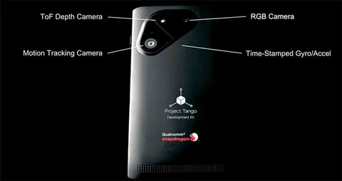 Qualcomm işlemcili Google Tango telefonu sergilendi