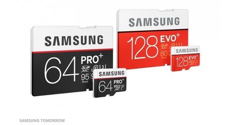 Samsung UHD içerikleri destekleyen PRO Plus ve EVO Plus hafıza kartlarını duyurdu