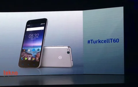 İşte Turkcell’in yeni akıllı telefonu: Turkcell T60
