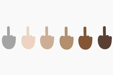 Windows 10 emojileriyle orta parmak hareketi çekilebilecek