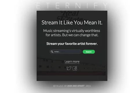 Eternify’ın 30 saniyelik döngüleri Spotify’ın favori şarkıcınıza para kazandırmasını sağlıyor