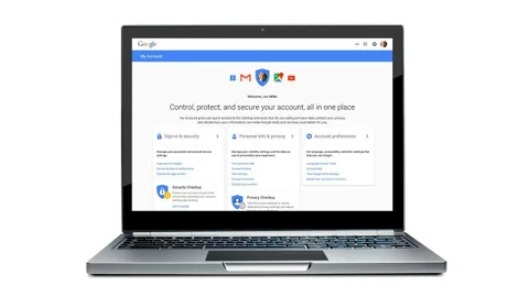 Google Hesabım ile gizlilik ve güvenlik ayarları için tek bir merkez