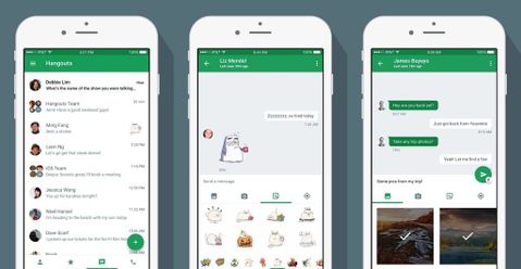 Google’dan Hangouts iOS uygulamasına Material Design dokunuşu