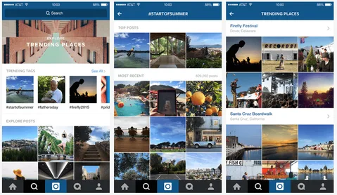 Instagram yeni arama ve keşif araçlarını kullanıma sundu