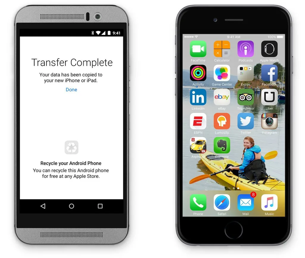 Apple Android’den iOS’e taşıma uygulaması yayınlayacak