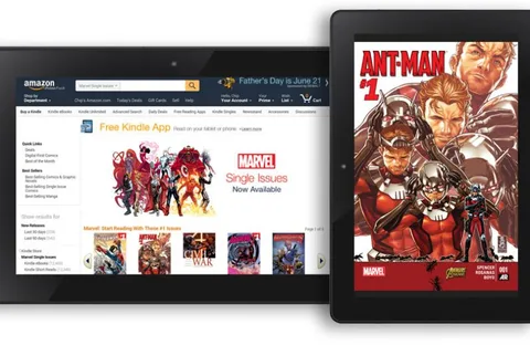 Amazon 12 bin Marvel çizgi romanını Kindle mağazasına taşıyor