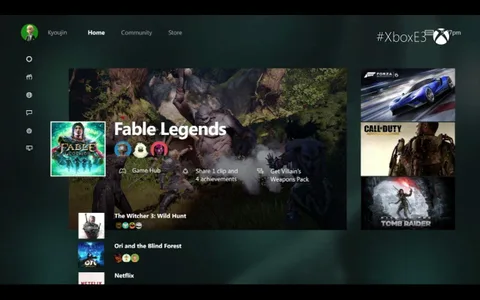 Xbox One kontrol paneli güncellemesi yeni tasarım ve Cortana ile birlikte geliyor