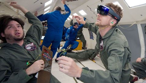 NASA Microsoft HoloLens’ten uzayda faydalanacak