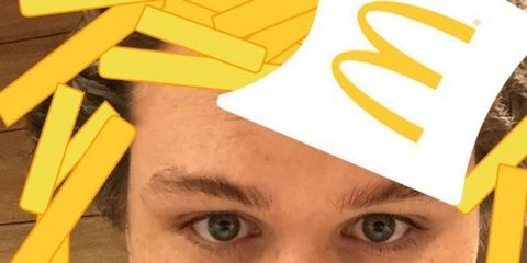 Snapchat sponsorlu Geofilters dönemini McDonald’s ile başlatıyor