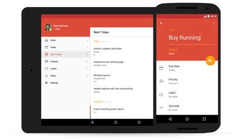 Todoist Android uygulaması güncellemeyle düzenli kalmayı kolaylaştırıyor