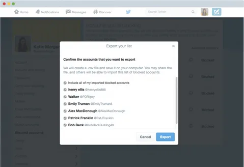 Twitter kullanıcıları engellenenler listelerini paylaşabilecek