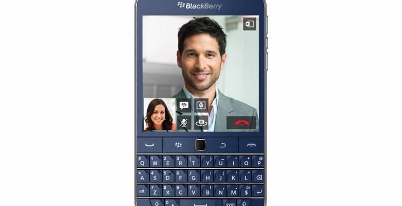 BlackBerry Classic’in özel üretim kobalt mavisi versiyonu satışa sunuldu