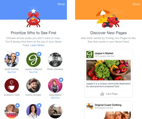 Facebook Haber Kaynağını düzenlemeyi kolaylaştırıyor