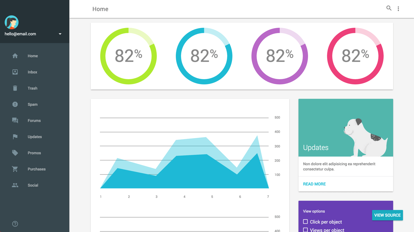 Material Design Lite ile Google’ın tasarım dili web sitelerine gelecek