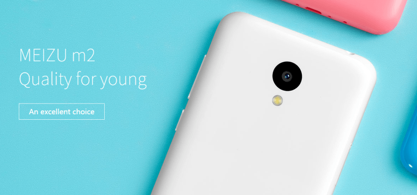 Meizu M2 uygun fiyatı ve renkli tasarımıyla müşteri arayacak