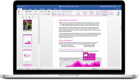 Microsoft Office 2016 Mac Office 365 aboneleri için yayınlandı