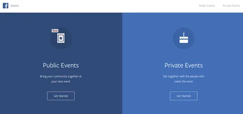 Facebook artık herkese açık ve özel etkinlikleri farklı değerlendirecek