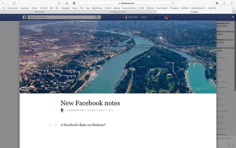 Facebook sizden bloglamanızı istiyor