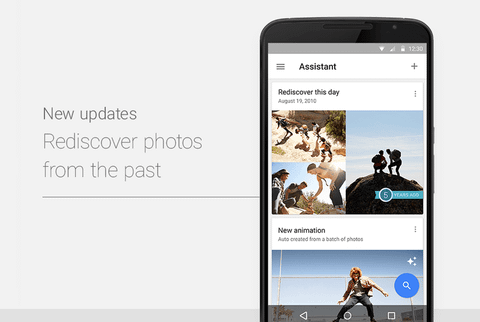 Google Fotoğraflar şimdi geçmişten fotoğraflar ve videolar gösteriyor