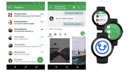 Google’dan Hangouts Android uygulamasına yepyeni bir tasarım