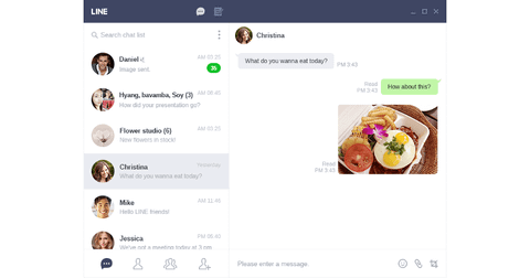 LINE sohbetleri masaüstüne taşınıyor
