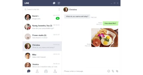 LINE sohbetleri masaüstüne taşınıyor