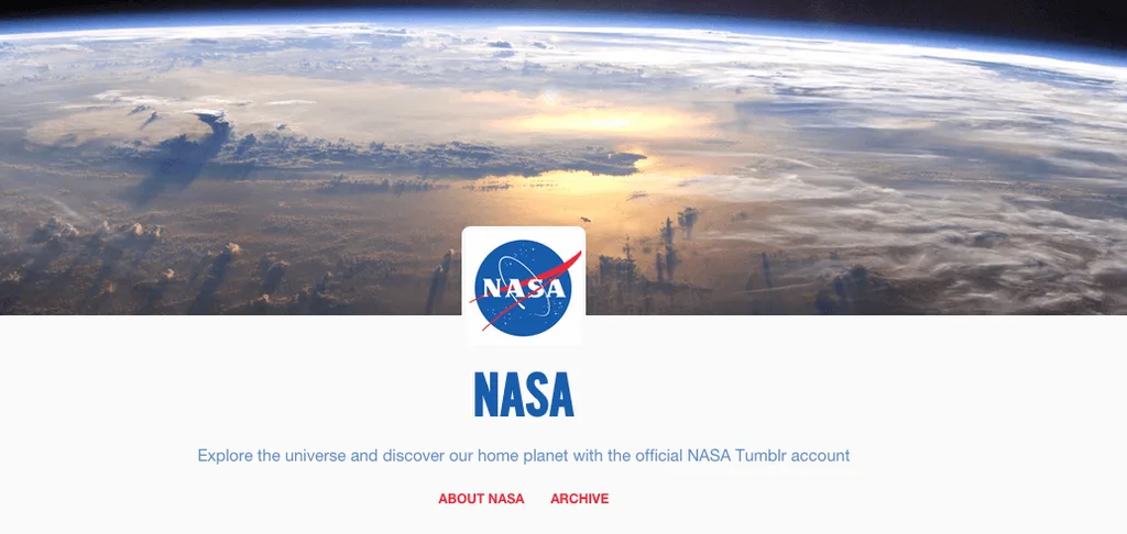 NASA sosyal medya keşfini Tumblr ile sürdürüyor
