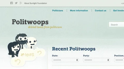 Twitter tüm Politwoops sitelerini kapattı