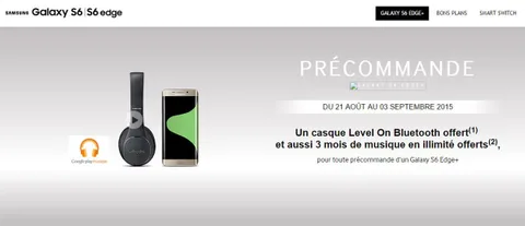 Sızıntı Samsung Galaxy S6 edge+’ın 21 Ağustosta ön siparişe çıkabileceğini gösteriyor