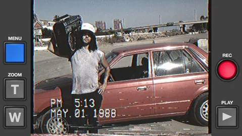 VHS Camcorder iPhone ve iPad kameralarını geçmişe döndürüyor