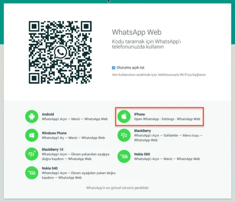 WhatsApp Web iPhone kullanıcılarıyla buluşuyor