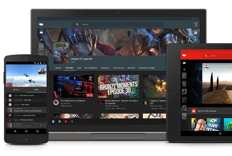 YouTube Gaming mobil uygulamalarının kapsama alanı genişliyor