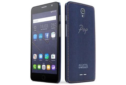Alcatel kot kumaş arka kapaklı Pop Star ve Pop Up Android telefonlarını tanıttı