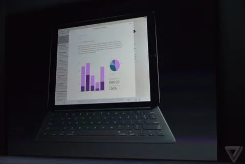 iPad Pro opsiyonel Smart Keyboard kapakla birlikte geliyor