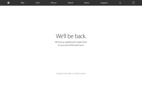 Apple Store “Hey Siri” etkinliği öncesinde çevrim dışı oldu