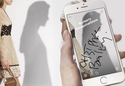 Burberry yeni kreasyonunu Snapchat aracılığıyla tanıtacak