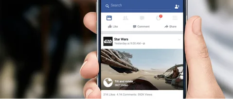 Facebook’un 360 derece videolarını iOS’e taşıyor