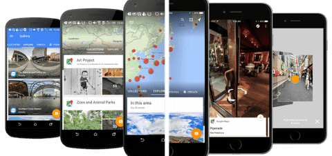 Google Street View uygulamalarına 360 derece fotoğraf işlevi eklendi