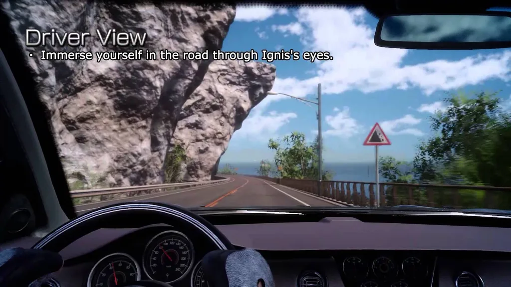 Final Fantasy XV’nin sürüş modu etkileyici gözüküyor