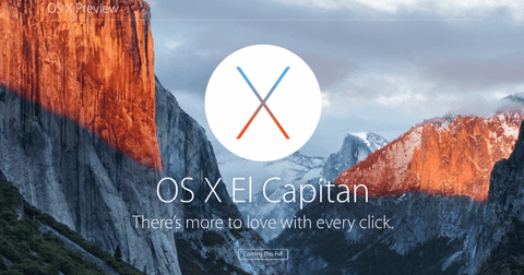 Apple OS X 10.11 El Capitan GM sürümünü yayınladı