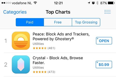 Apple reklam engelleme uygulaması Peace’i satın alanlara paralarını geri ödüyor
