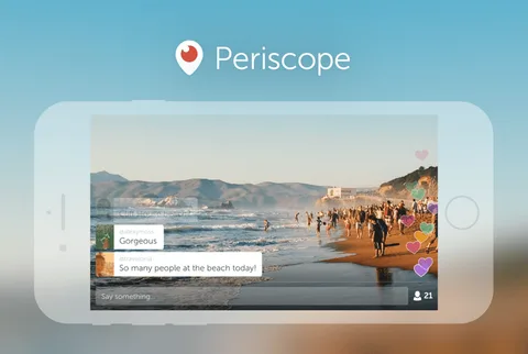 Periscope artık yatay yönde canlı yayınları destekliyor