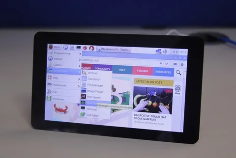 Raspberry Pi’nin resmi dokunmatik ekranı 60 dolara satılıyor