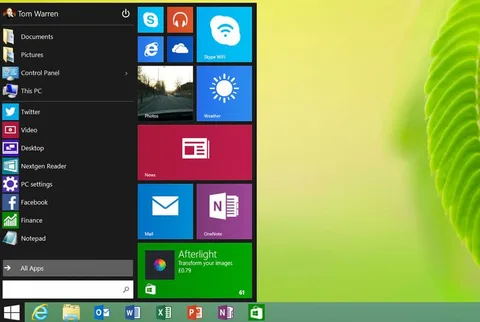 Microsoft Başlat menüsünü Windows RT kullanıcılarına getirdi