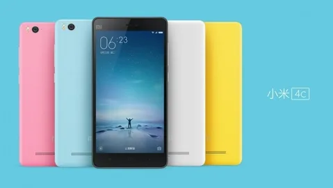 Xiaomi Mi 4c Qualcomm Snapdragon 808 işlemci ve USB Type-C girişiyle birlikte geliyor