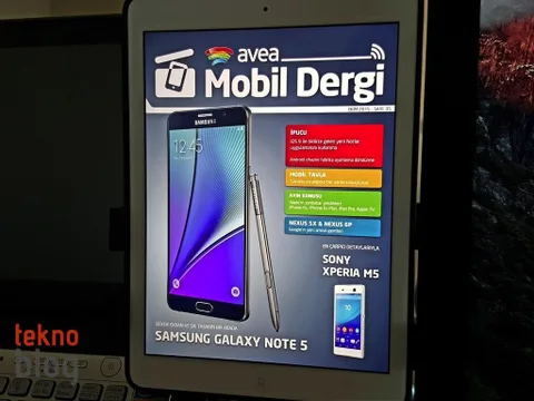 Avea Mobil Dergi Ekim 2015 sayısı yayında