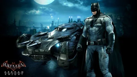 Ben Affleck’in kostümü ve Batmobile’i önümüzdeki ay Batman: Arkham Knight’a geliyor