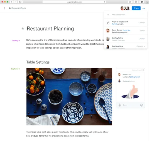 Dropbox Paper ve Smart Sync ile ortak çalışma konusunda vites artırıyor